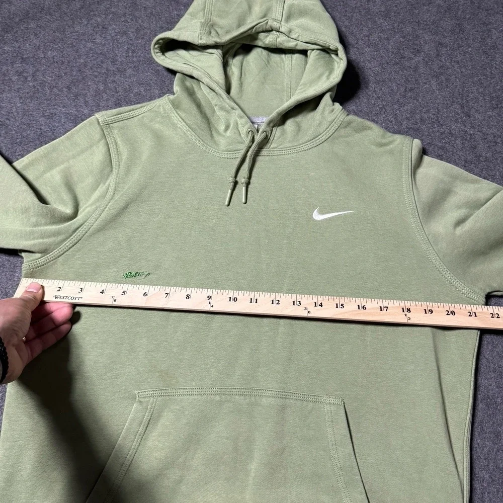 Nike Mens Hoodie Pullover Green 611457-386‎ Sports Outdoor Casual Size M